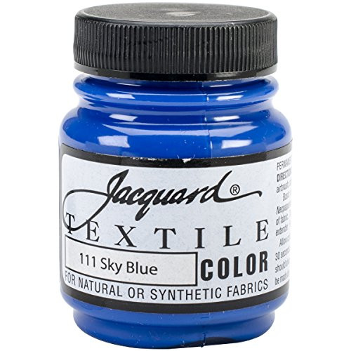 Jacquard Products Textile Color Fabric Paint 2.25-Ounce, Sky Blue