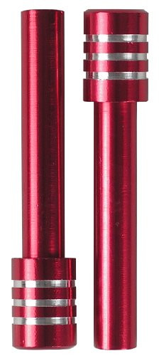 Custom Accessories 16011 Red Billet Door Lock Knob