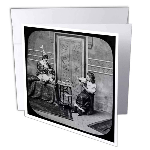 3dRose Scenes from the Past Magic Lantern - The Frog Prince No. 5 Victorian Story Magic Lantern Vintage 1890-6 Greeting Cards with envelopes (gc_246322_1) 3dRose Scenes from the Past Magic Lantern - The Frog Prince No. 5 Victorian Story Magic Lantern Vintage 1890-6 Greeting Cards with envelopes (gc_246322_1)