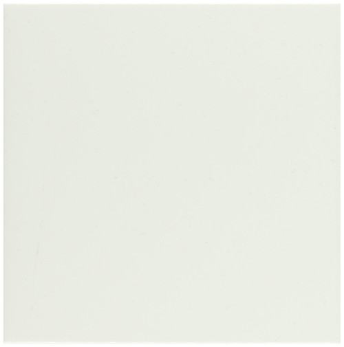 3dRose CST_159881_4 Pure White-Bright Colorless Plain Simple One Single Solid White Color-Ceramic Tile Coasters, Set of 8