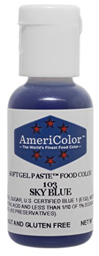 Americolor Soft Gel Paste Food Color.75-Ounce, Sky Blue