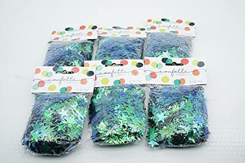 Amscan Mini Star Confetti Pack | Green | 1ct
