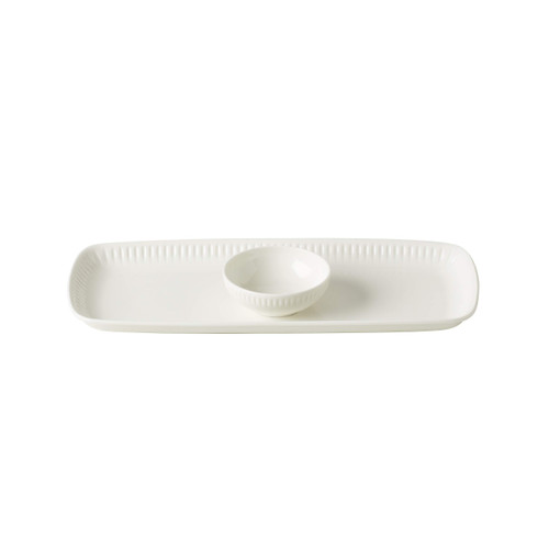 Lenox Profile Tray & Bowl Set, 2.43, White