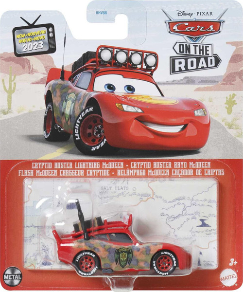 Disney Pixar Cars On The Road 1:64 Scale (Cryptid Buster Lightning McQueen) Disney Pixar Cars On The Road 1:64 Scale (Cryptid Buster Lightning McQueen)