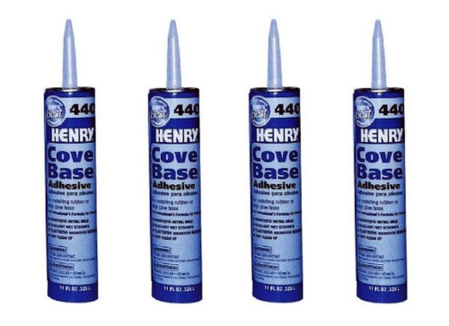 4 Pack of Henry, WW Company 12105 11OZ #440 Cove Adhesive