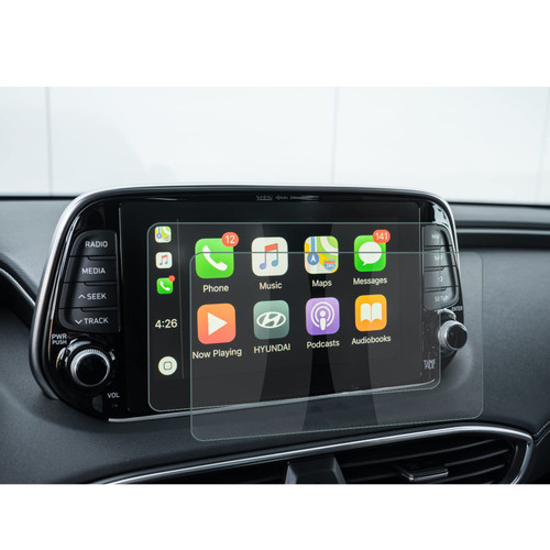 Car Navigation Protector for H*yundai Santa Fe (2019 2020)8 Inch Media Center screen,Touchscreen Car Audio Display Screen Protector, Touch Control Screen Protective Film