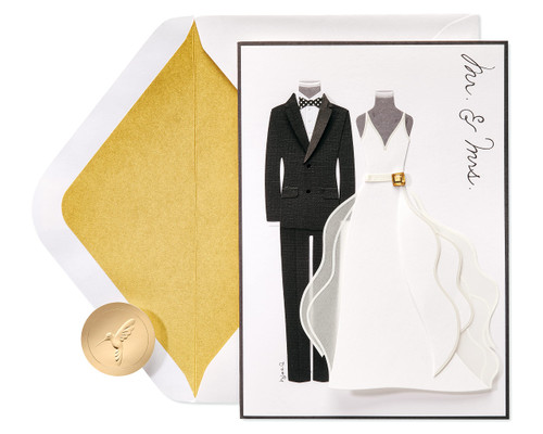 Papyrus Wedding Card (A Wonderful Couple)