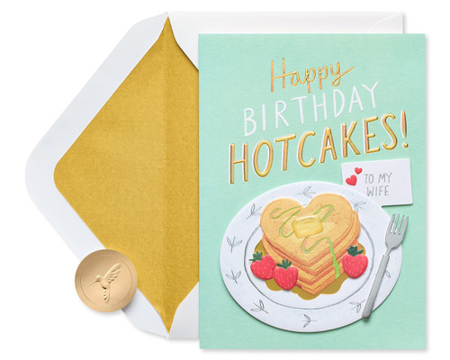 Papyrus Birthday Card for Wife (I Flipping Love You)