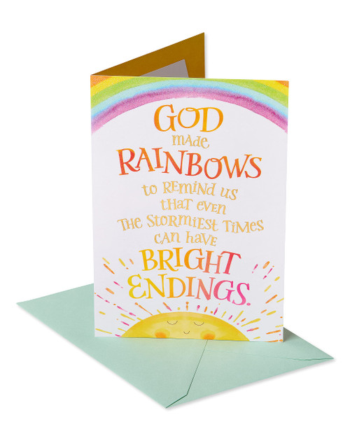 American Greetings Religious Get Well Soon Card (Bright Endings)