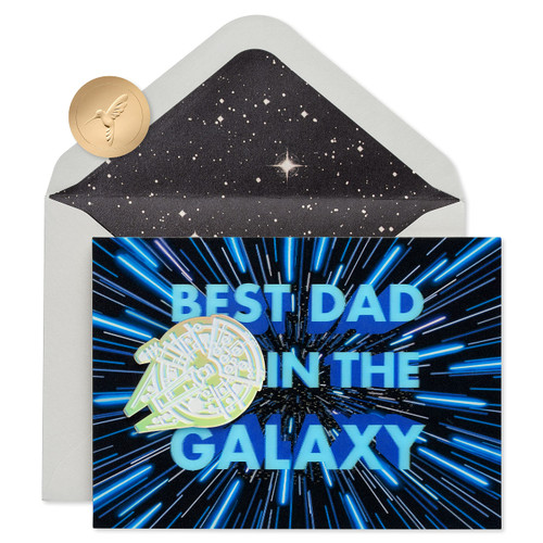 Papyrus Star Wars Father's Day Card (May The Force Be With You) Papyrus Star Wars Father's Day Card (May The Force Be With You)