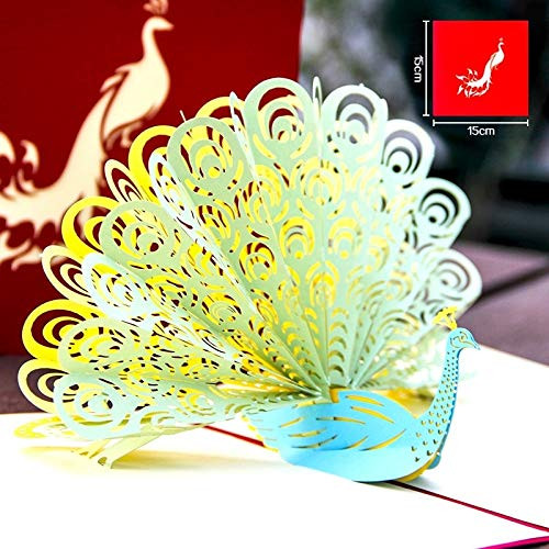 xinchenglove 1pcs Graduation Gift Love Greeting Card Thanksgiving Card Making Train Landscape Stereo Birthday Party Card Children Handmade (AB543E,5pcs)