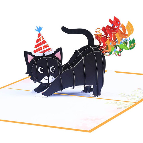 NAVWOD 3D Cat Farting Confetti Funny Birthday Card, Pop Up Birthday Card, Funny Birthday Card for Men, Women, Funny Birthday Cards for Husband, Wife, Friend, Mom, Dad and Every Cat Lover. NAVWOD 3D Cat Farting Confetti Funny Birthday Card, Pop Up Birthday Card, Funny Birthday Card for Men, Women, Funny Birthday Cards for Husband, Wife, Friend, Mom, Dad and Every Cat Lover.