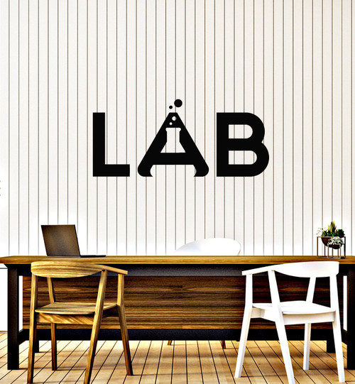 Large Vinyl Wall Decal Lab School Chemistry Laboratory Science Class Decor Art Stickers Mural (ig5679) Large Vinyl Wall Decal Lab School Chemistry Laboratory Science Class Decor Art Stickers Mural (ig5679)