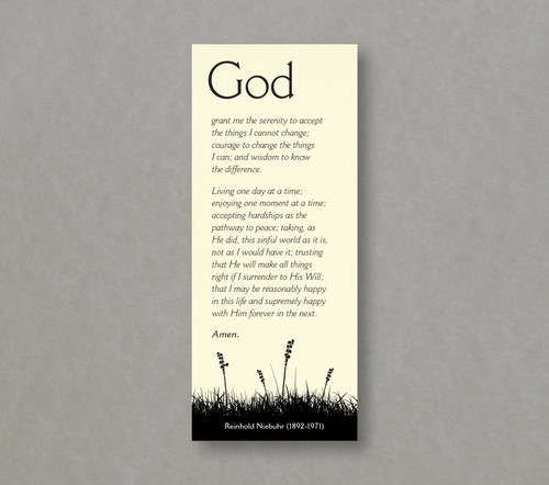 Serenity Prayer Cards (50 Cards)