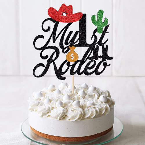 Qertesl My 1st Rodeo Cake Topper, Western 1st Birthday Cake Topper,Western Kids First Rodeo Party/Baby Shower Decor, Western Kids boy Girl First Birthday Party Supplies Decorations Qertesl My 1st Rodeo Cake Topper, Western 1st Birthday Cake Topper,Western Kids First Rodeo Party/Baby Shower Decor, Western Kids boy Girl First Birthday Party Supplies Decorations