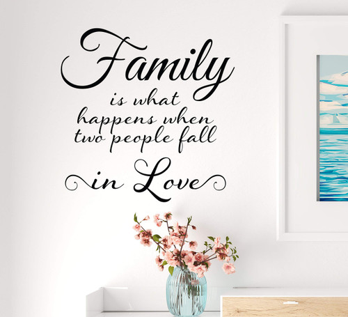 Vinyl Wall Decal Inspiring Quote Words Family Home Love Stickers Mural 22.5 in x 22.5 in gz306 Vinyl Wall Decal Inspiring Quote Words Family Home Love Stickers Mural 22.5 in x 22.5 in gz306