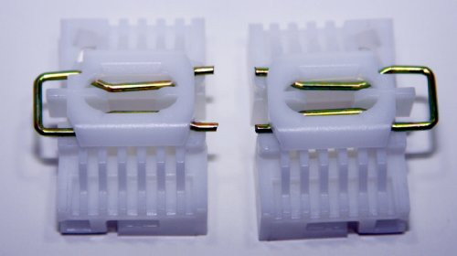 RegulatorFix Window Regulator Repair Clips (2) - Front Pair (Left or Right) for Chrysler Dodge Plymouth Minivan