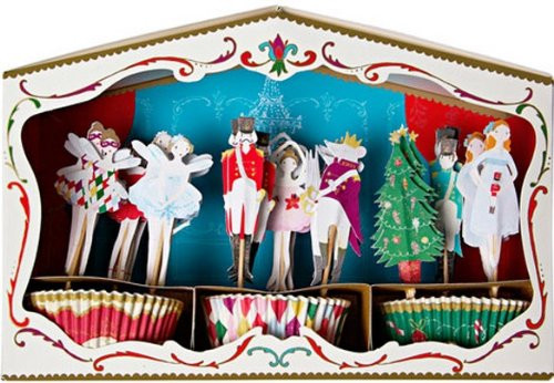 Meri Meri Nutcracker Theatre Cupcake Kit