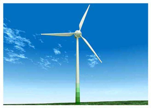 3D Motion Lenticular Postcard - Wind Turbine - 4x6 Greeting Card