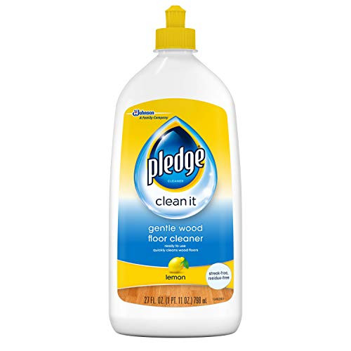 Pledge FloorCare Wood Squirt & Mop - Lemon - 27 oz