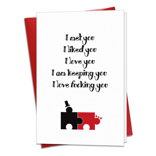 FLYAB Funny Valentines Greeting Cards for Wife Girlfriend 4" x 6" Naughty Valentines Card with Envelop Anniversary Birthday Card for Him Her Husband Wife Boyfriend Girlfriend FLYAB Funny Valentines Greeting Cards for Wife Girlfriend 4" x 6" Naughty Valentines Card with Envelop Anniversary Birthday Card for Him Her Husband Wife Boyfriend Girlfriend