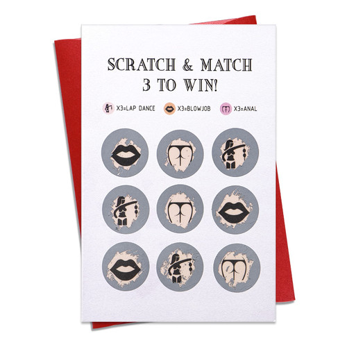 FLYAB Funny Valentines Day Card for Husband 4"x 6" Naughty Scratch Off Valentine's Day Card with Envelop,Funny Anniversary Birthday Cards for Him Her Husband Wife Boyfriend Girlfriend FLYAB Funny Valentines Day Card for Husband 4"x 6" Naughty Scratch Off Valentine's Day Card with Envelop,Funny Anniversary Birthday Cards for Him Her Husband Wife Boyfriend Girlfriend