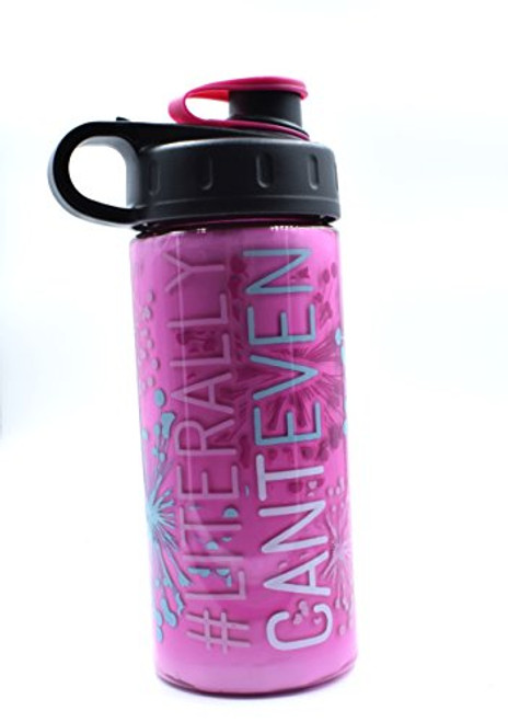 Cool Gear #literally Can't Even Water Bottle 16 oz BPA Free By Cool Gear #literally Can't Even Water Bottle 16 oz BPA Free By