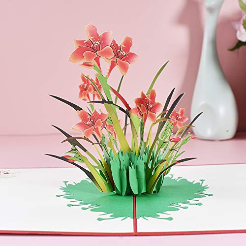 Pop Up Flower Card, 3D Daffodil Pop Up Greeting Cards, for Mother's Day, Spring, Father's Day, Graduation, Birthday, Wedding, Anniversary, Thank You, Get Well, Sympathy, All Occasion Pop Up Flower Card, 3D Daffodil Pop Up Greeting Cards, for Mother's Day, Spring, Father's Day, Graduation, Birthday, Wedding, Anniversary, Thank You, Get Well, Sympathy, All Occasion