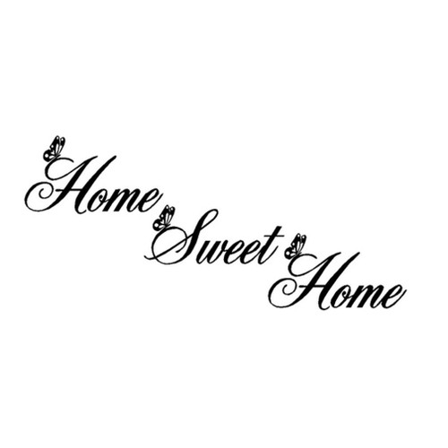 Wall Art Murals,Leewos Quotes Home Sweet Home Wallpaper DIY Decor Wall Stickers Removable Art Vinyl Wall Mural Decals 25x55cm Wall Art Murals,Leewos Quotes Home Sweet Home Wallpaper DIY Decor Wall Stickers Removable Art Vinyl Wall Mural Decals 25x55cm