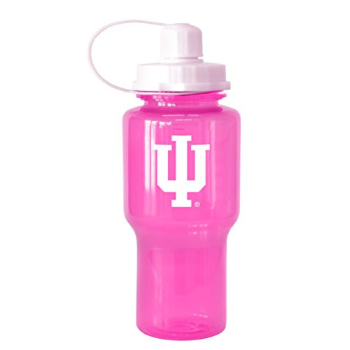 NCAA Indiana Hoosiers Tritan Travel Mate Pink Water Bottle, 24-Ounce NCAA Indiana Hoosiers Tritan Travel Mate Pink Water Bottle, 24-Ounce