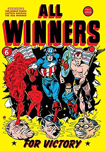 All Winners - #6 - Fall 1941 - Comic Book Cover Poster