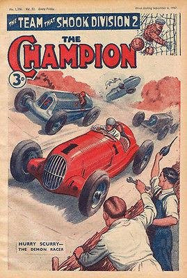 The Champion #52 Comic Book Cover Poster