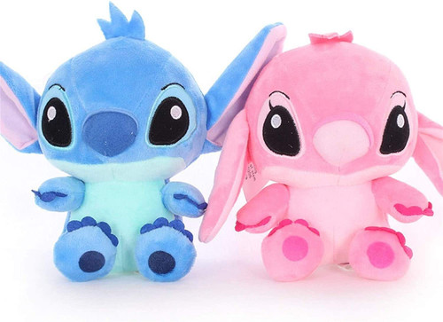 HOUVSSEN Stuffed Animals & Plush Toys Plush Stuffed Animal Toys?Small Plush Stitched Plush Animal 8 inch 20 cm Soft Doll?Plush Stuffed Toys, Plushie Dolls? Birthday Gift, Plush Pillow (Blue+Pink)