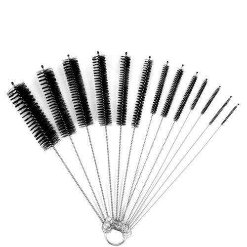 JIANYI Straw Cleaner, Straw Cleaner Brush Set, 8.2 Inch Long Straw Brushes for Cleaning Straws Extra Long for Cleaning Straws on Tumbler, Sippy Cup, Water Bottle, Pipes and Tubes - Set of 13