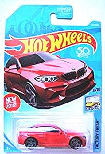 Hot Wheels 2018 50th Anniversary Factory Fresh 2016 BMW Model M2 254/365, Red