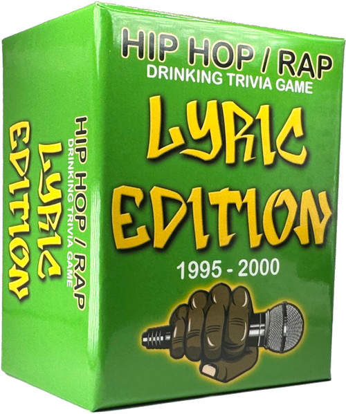 Black Owned - Hip Hop/Rap Drinking Lyric Trivia Card Game - 90s - 2000s Hip Hop Rap Music Adult Card Game - Bachelor - Bachelorette - The Hip Hop/Rap Drinking Party Game for The Fans of 95-2000 Black Owned - Hip Hop/Rap Drinking Lyric Trivia Card Game - 90s - 2000s Hip Hop Rap Music Adult Card Game - Bachelor - Bachelorette - The Hip Hop/Rap Drinking Party Game for The Fans of 95-2000