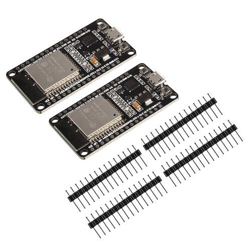 MELIFE 4pcs for ESP32 ESP-32S Unassembled Development Board 2.4GHz Dual Mode WiFi Bluetooth Dual Cores Microcontroller Processor Integrated with ESP32s Antenna RF AMP Filter AP STA