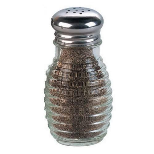 American Metalcraft 2 oz Beehive Salt or Pepper Shaker,Silver