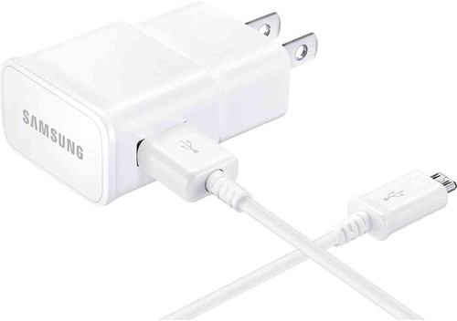 Adaptive Fast Wall Adapter Micro USB Charger for Motorola Moto E Bundled with UrbanX Micro USB Cable Cord 6ft Super Fast Charging Kit - 2 Items - White