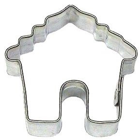 Foose Cookie Cutters Miniature Small Dog House 1.25 inch - Made in the USA