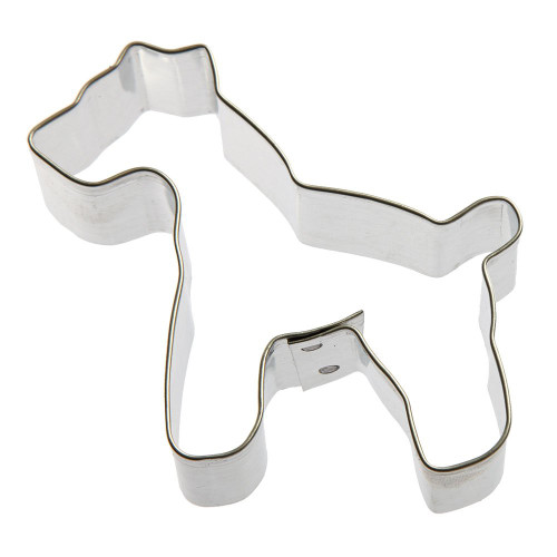 Foose Schnauzer Cookie Cutter 4 in Animals Handmade in USA Tin Plated Steel Foose Schnauzer Cookie Cutter 4 in Animals Handmade in USA Tin Plated Steel
