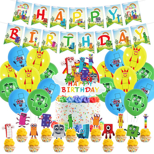 Number birthday party supplies,Number Theme including cake caps,cupcake caps,flags,latex Balloons,It is very suitable for boy's and girl themed birthday party supplies. Number birthday party supplies,Number Theme including cake caps,cupcake caps,flags,latex Balloons,It is very suitable for boy's and girl themed birthday party supplies.