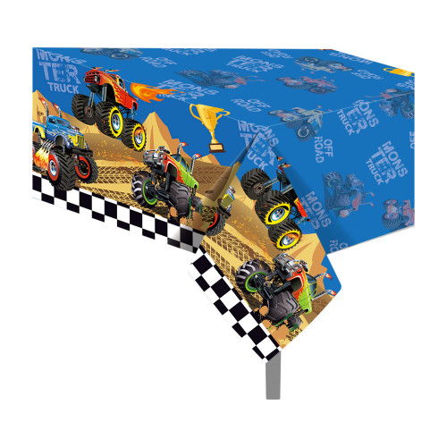 2 Pcs Monster Truck Tablecloth Truck Tablecloth Truck Party Table Cover Plastic Monster Truck Party Table Cover for Cars Theme Birthday Party Decorations, Monster Truck Party Supplies, 54 x 87 in 2 Pcs Monster Truck Tablecloth Truck Tablecloth Truck Party Table Cover Plastic Monster Truck Party Table Cover for Cars Theme Birthday Party Decorations, Monster Truck Party Supplies, 54 x 87 in