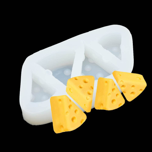 RELAND SUN Triangular cheese silicone mold mousse cake fondant