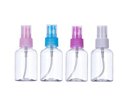10x 30ML/50ML Portable Refillable Plastic Fine Mist Perfume Make Up Clear Empty Spray Sprayer Bottles Cosmetic Atomizers PET Spray Bottle Container Pump (50ML) 10x 30ML/50ML Portable Refillable Plastic Fine Mist Perfume Make Up Clear Empty Spray Sprayer Bottles Cosmetic Atomizers PET Spray Bottle Container Pump (50ML)