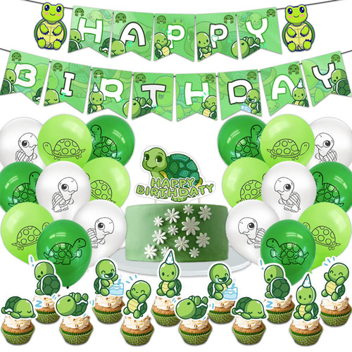 Turtle Baby Party Supplies Set with Happy Birthday Banner, Turtle Balloons, Turtle Cake Topper, Turtle Cupcake Toppers, Ocean Sea Life Theme Party for Baby shower Boy Birthday Decorations Turtle Baby Party Supplies Set with Happy Birthday Banner, Turtle Balloons, Turtle Cake Topper, Turtle Cupcake Toppers, Ocean Sea Life Theme Party for Baby shower Boy Birthday Decorations