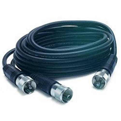 PROCOMM 12` FOOT RG59 CB RADIO CO-PHASE ANTENNA COAX MOLDED ENDS