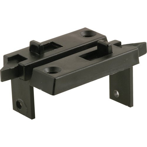 Prime-Line Products F 2628 Spring Loaded Sliding Window Tilt Latch, Black, 1-Pair