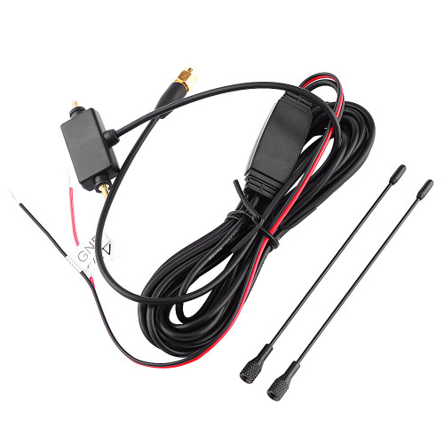Car SMA Active Antenna,Replacement Active GPS Antenna Compatible Navigation Built-in Amplifier for Digital TV Strong Receiving Signal
