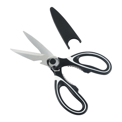 Kitchen Scissor for General Use,Heavy Duty Kitchen Raptor Meat Shears,Dishwasher Safe Cooking Scissors, Stainless Steel Multi-function Scissors for Food,Chicken,Poultry, Fish, Pizza,Herbs